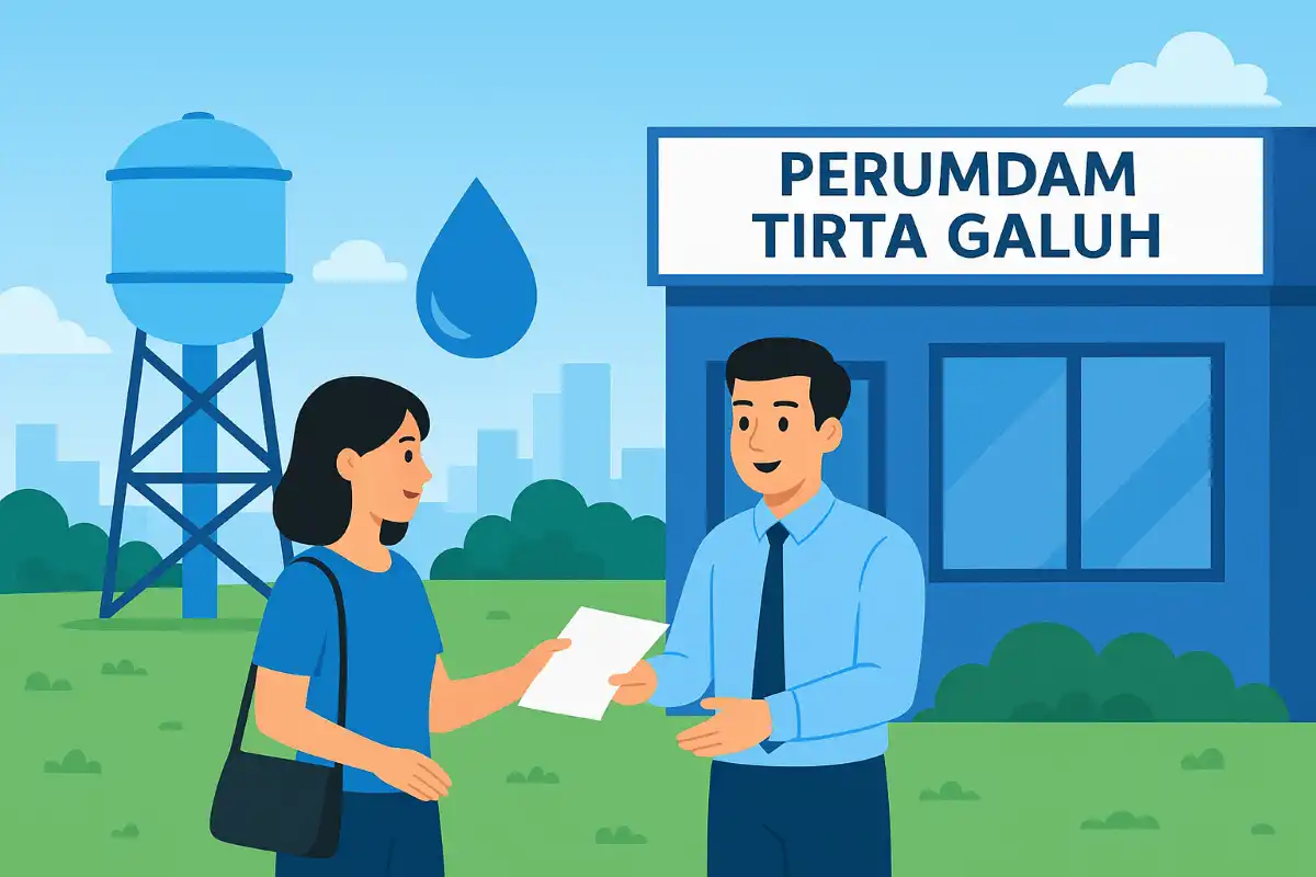 Tren Positif 2023–2024, Pelanggan Perumdam Tirta Galuh Melonjak