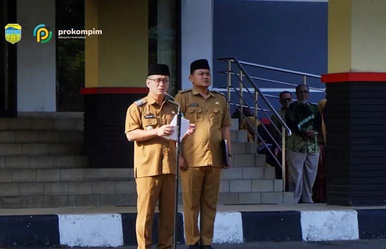 Kukuhkan 51 Anggota BPD PAW, Bupati Cecep Perkuat Pengawasan Desa