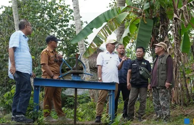 Wabup Asep Sopari Pasang Badan Amankan Pasokan Air Petani Tanjungjaya Jelang Musim Kemarau